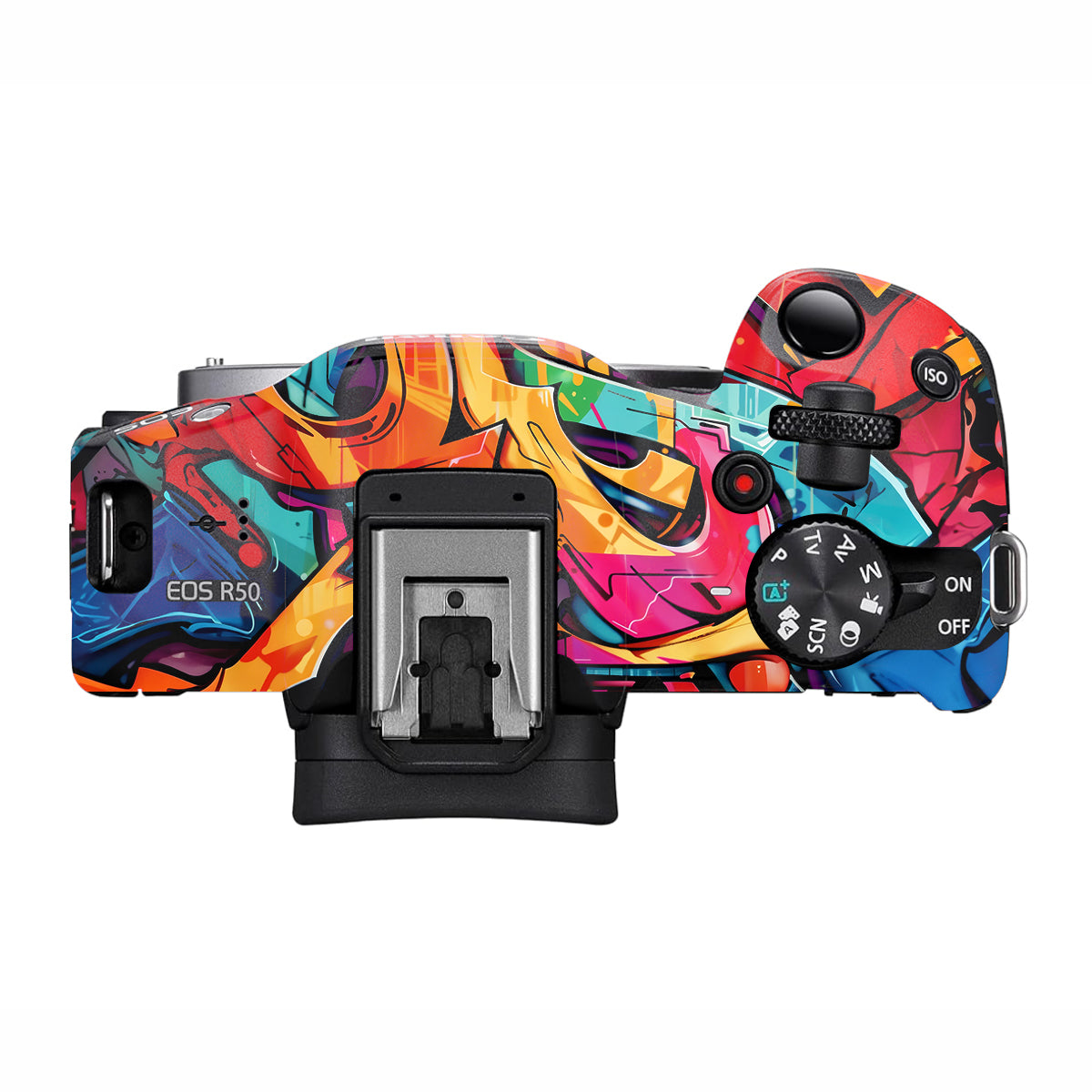 Urban Graffiti Explosion Canon EOS R50 Camera Skin