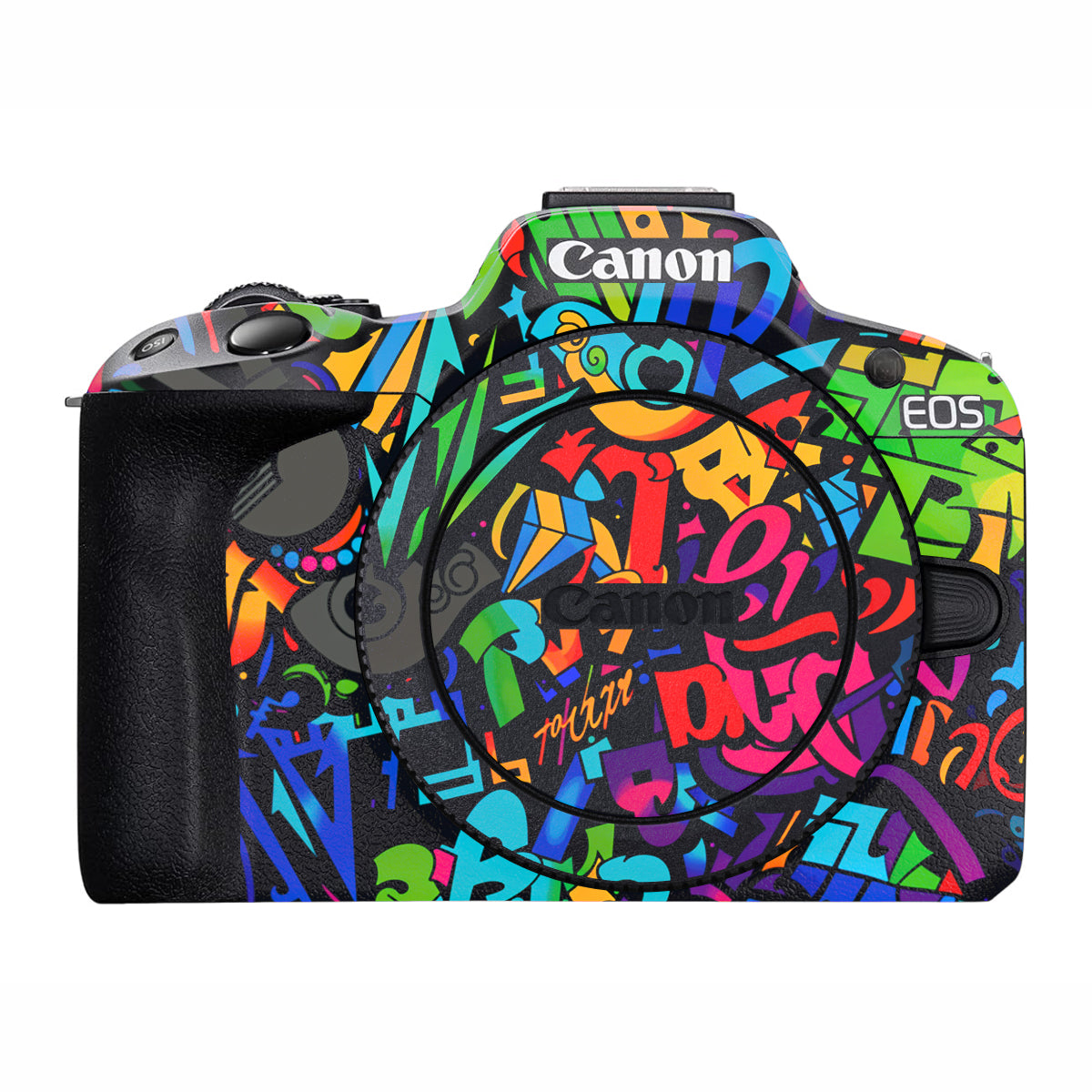 Colorful Urban Street Art Lettering Canon EOS R50 Camera Skin