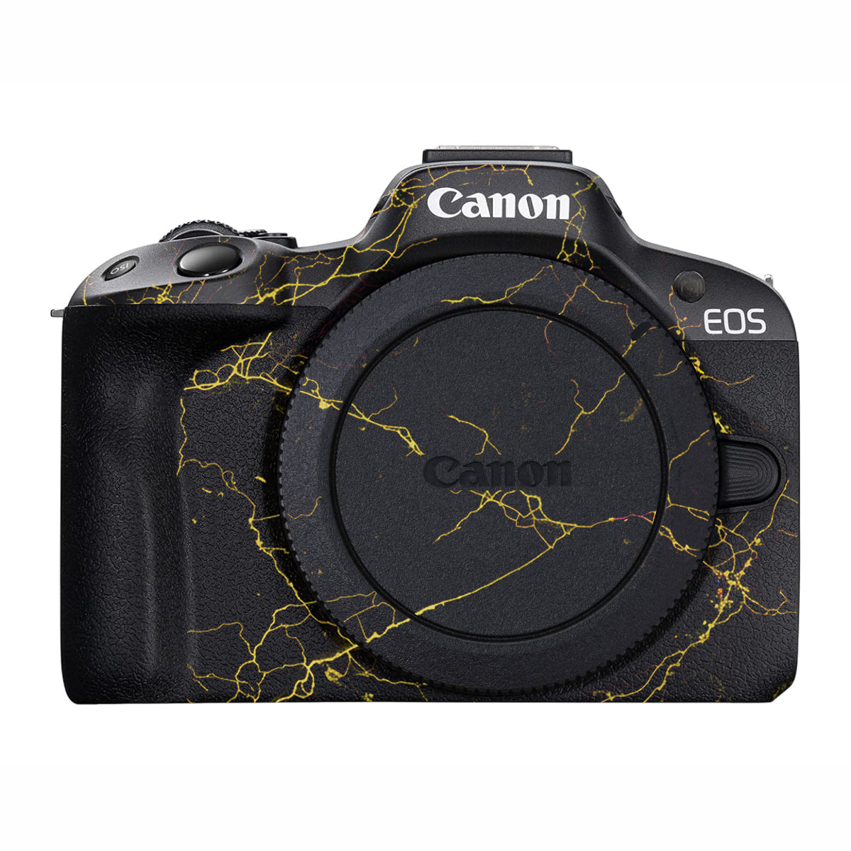 Electric Gold Veins Canon EOS R50 Camera Skin