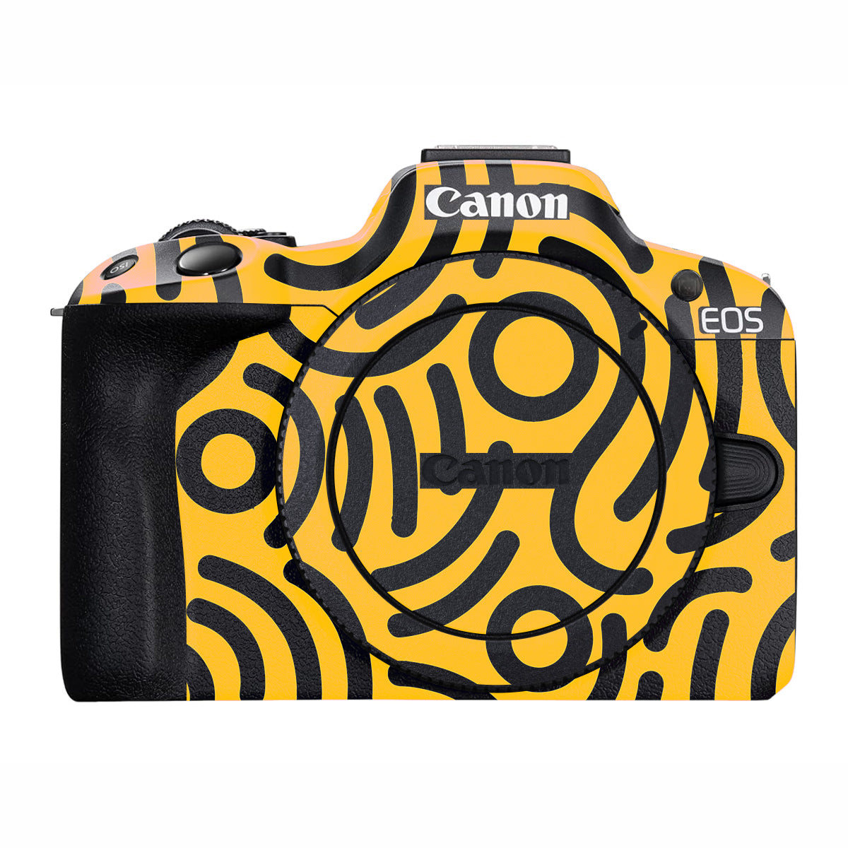 Minimal Yellow Wave Canon EOS R50 Camera Skin