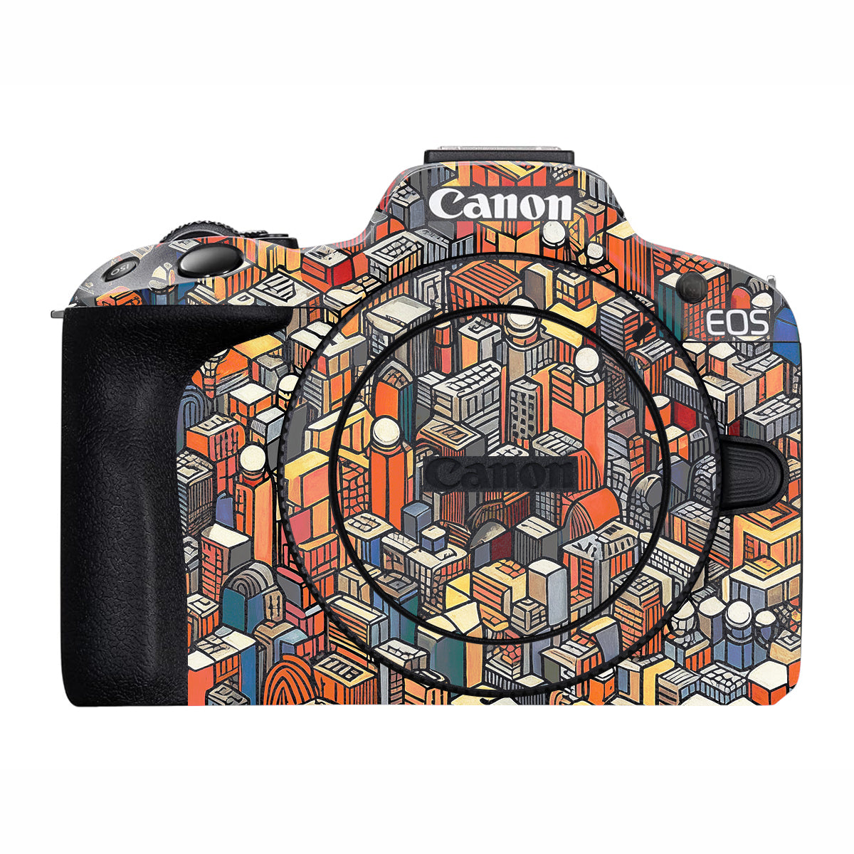 Isometric Cityscape Canon EOS R50 Camera Skin