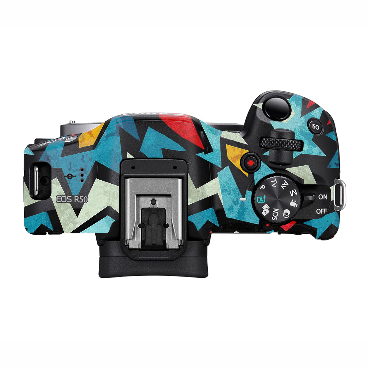 Pop Art Lightning Canon EOS R50 Camera Skin