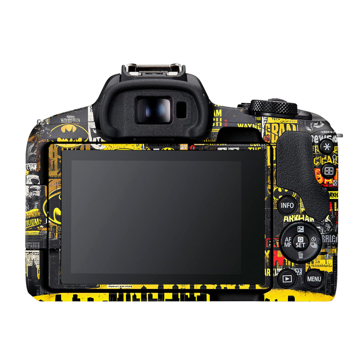 Batman Collage Canon EOS R50 Camera Skin