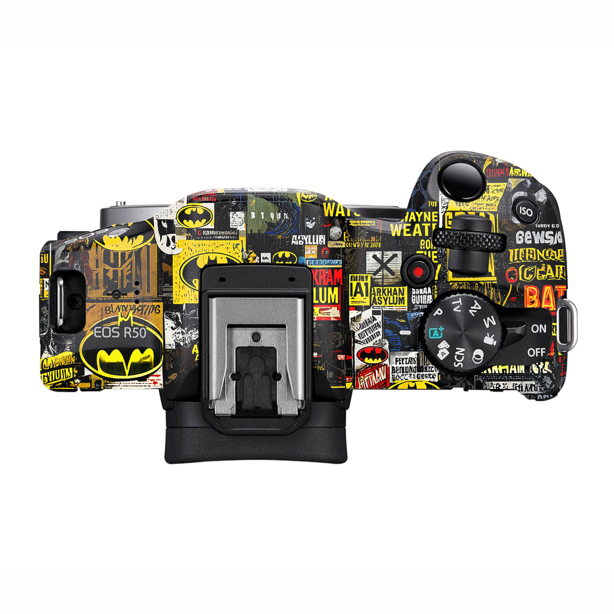 Batman Collage Canon EOS R50 Camera Skin