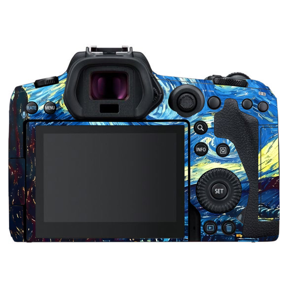 Starry Night Art Canon EOS R5 Camera Skins