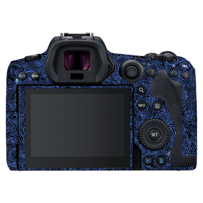 Blue Spirals Canon EOS R5 Camera Skins