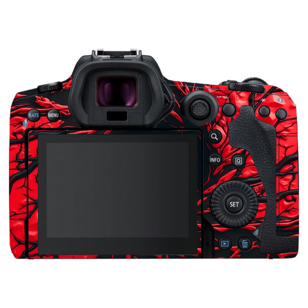 Venom Red Canon EOS R5 Camera Skins