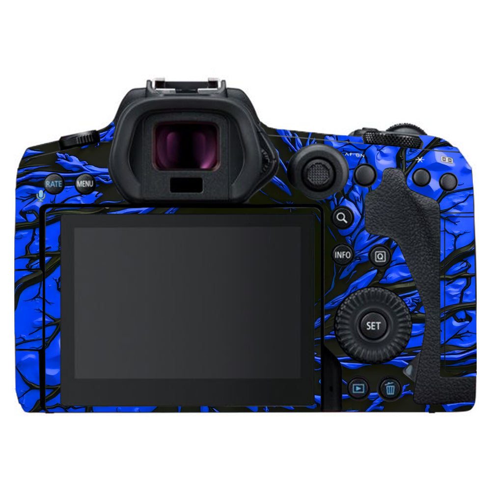 Venom Blue Canon EOS R5 Camera Skins