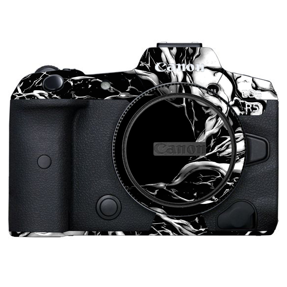 Venom Black Canon EOS R5 Camera Skins