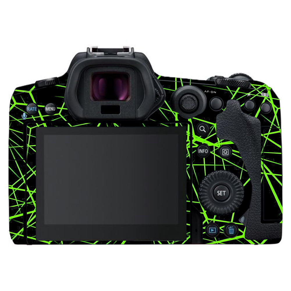 Neon Grid Canon EOS R5 Camera Skins