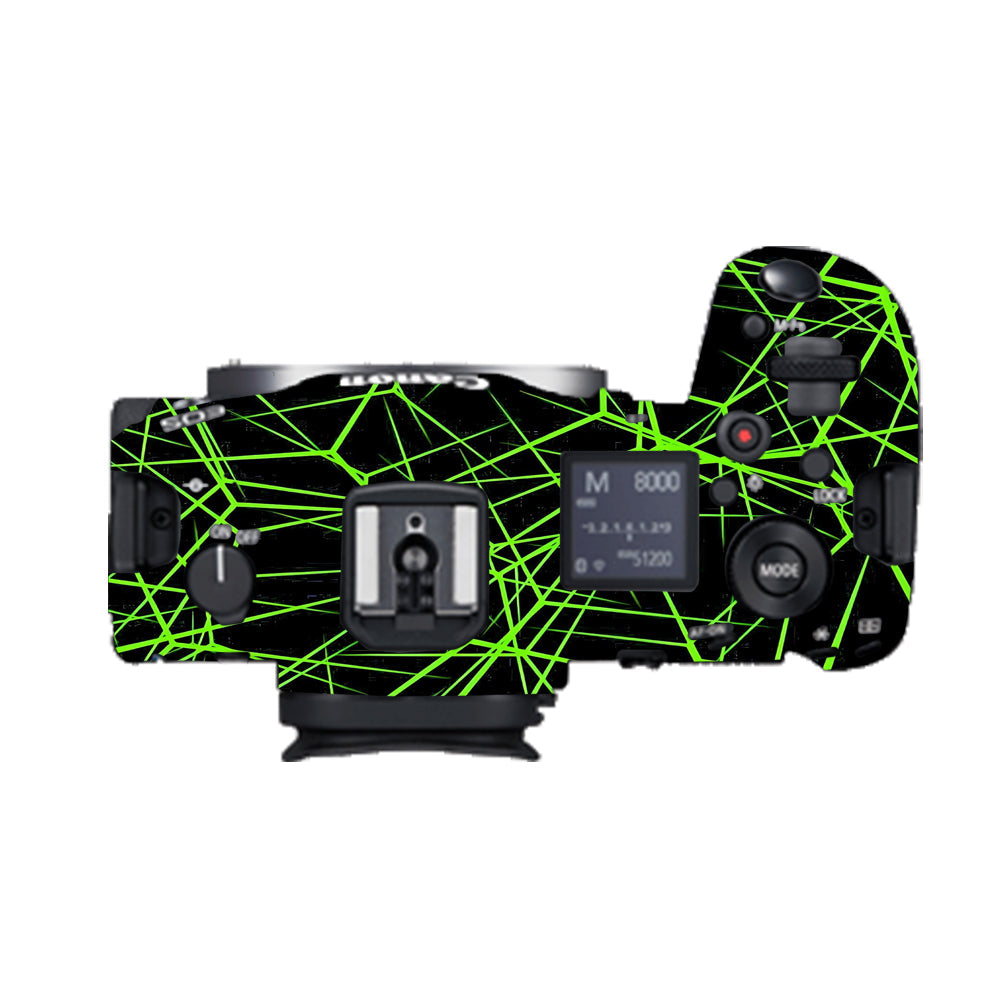 Neon Grid Canon EOS R5 Camera Skins
