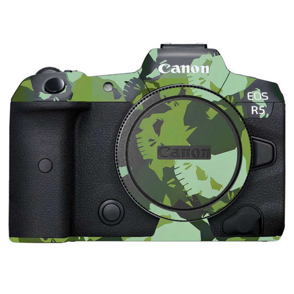 Tropic Camo Canon EOS R5 Camera Skins