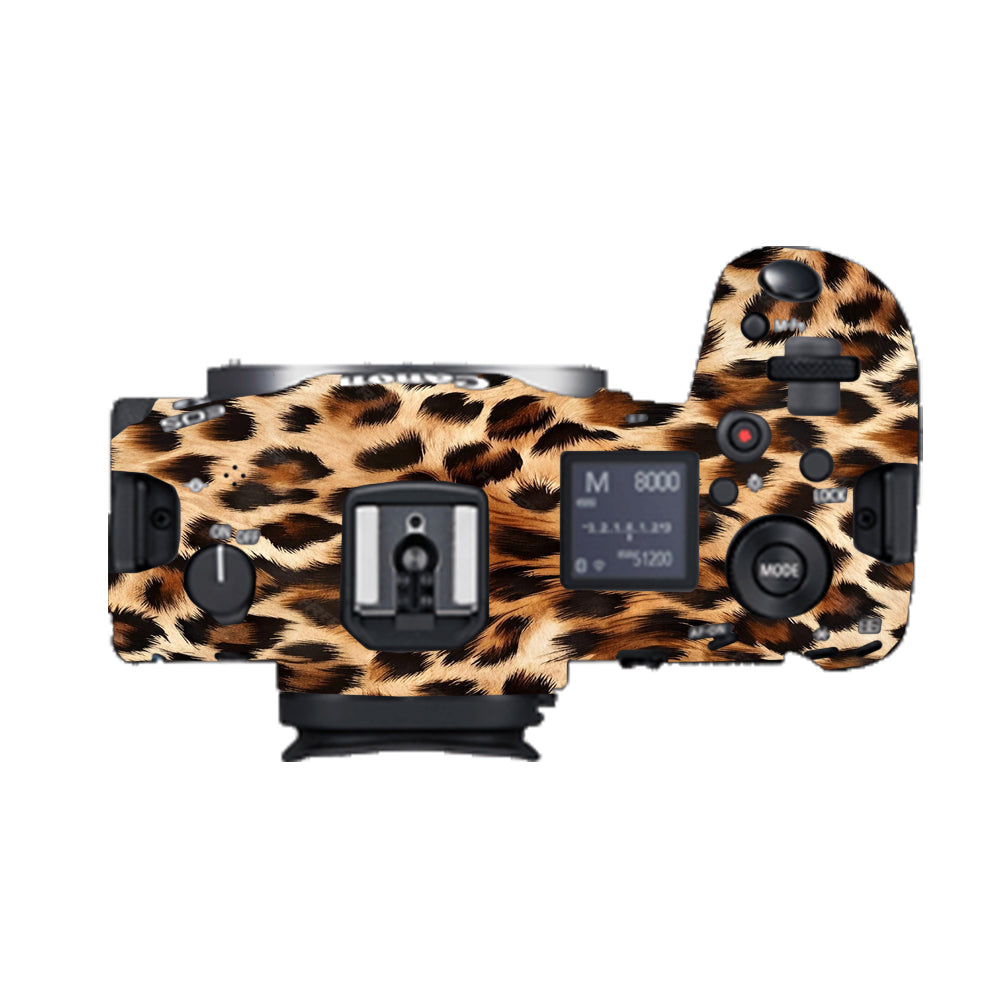 Classic Leopard Spots Canon EOS R5 Camera Skins