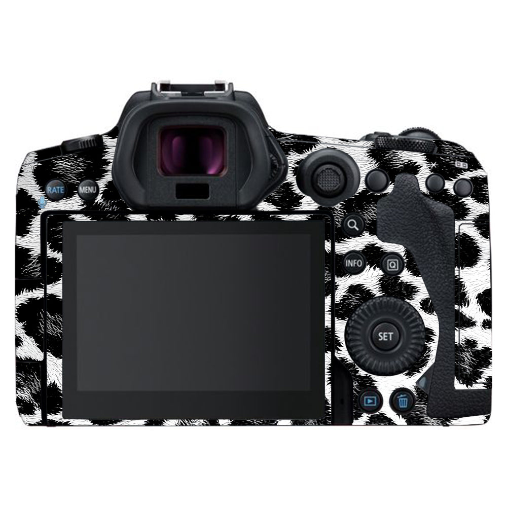 Snow Leopard Spots Canon EOS R5 Camera Skins