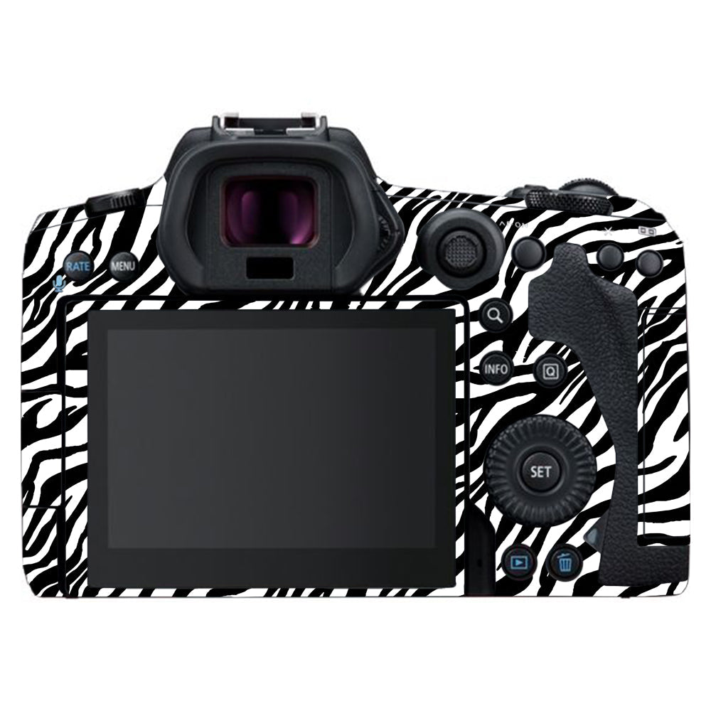 Classic Zebra Stripes Canon EOS R5 Camera Skins