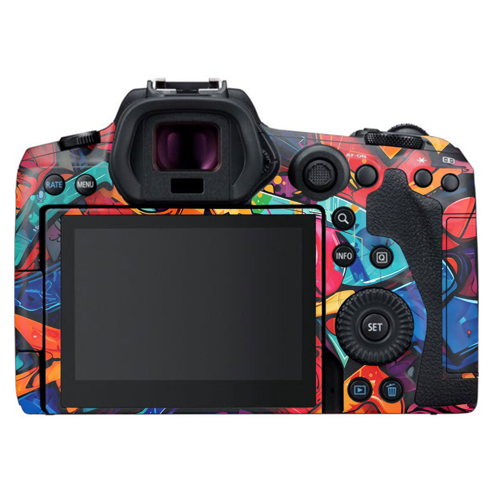 Urban Graffiti Explosion Canon EOS R5 Camera Skin