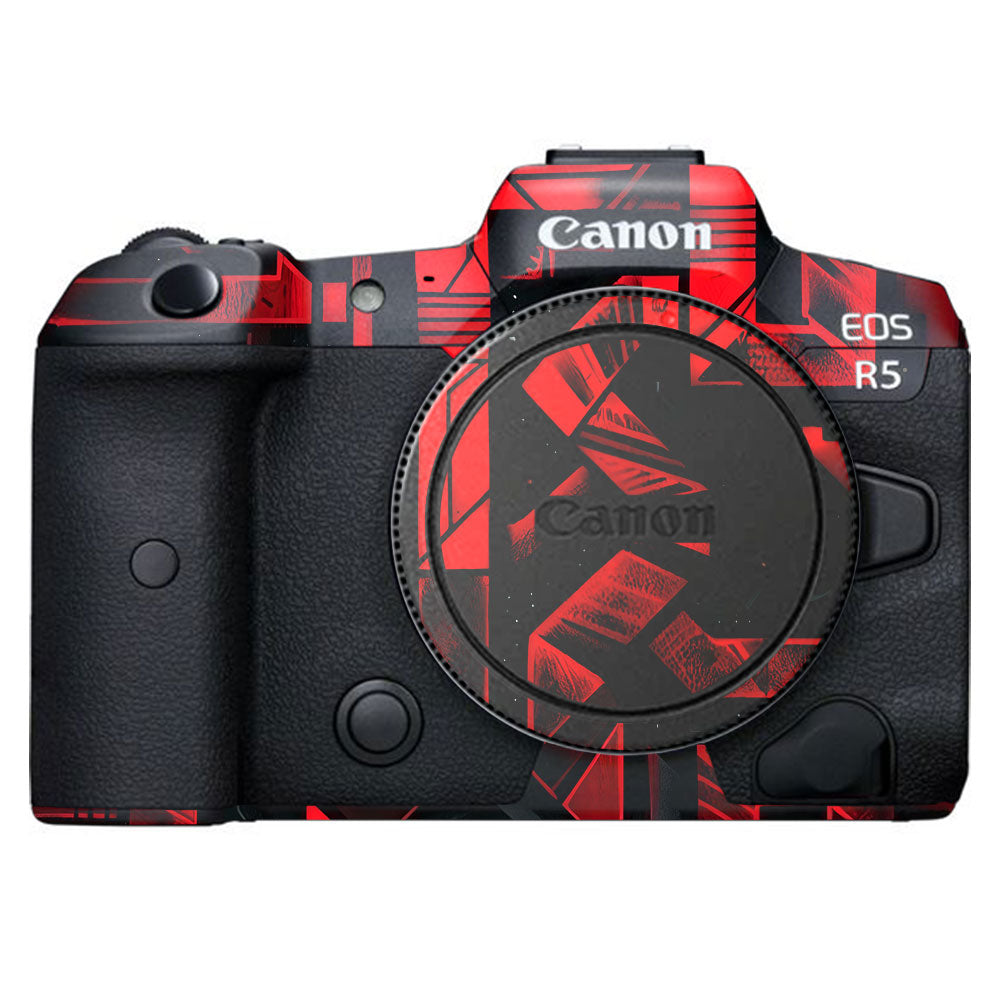 Cyber Maze Circuit Canon EOS R5 Camera Skin