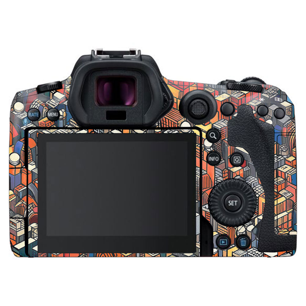 Isometric Cityscape Canon EOS R5 Camera Skin