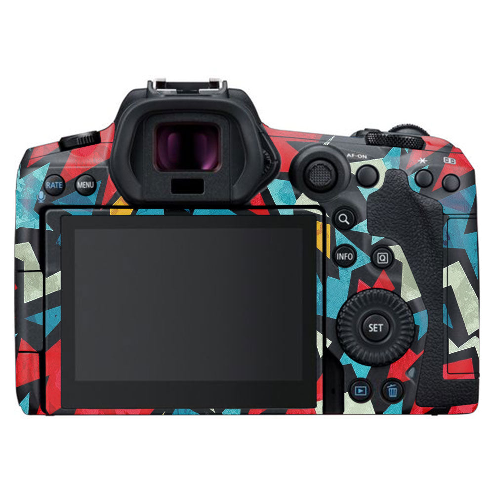 Pop Art Lightning Canon EOS R5 Camera Skin