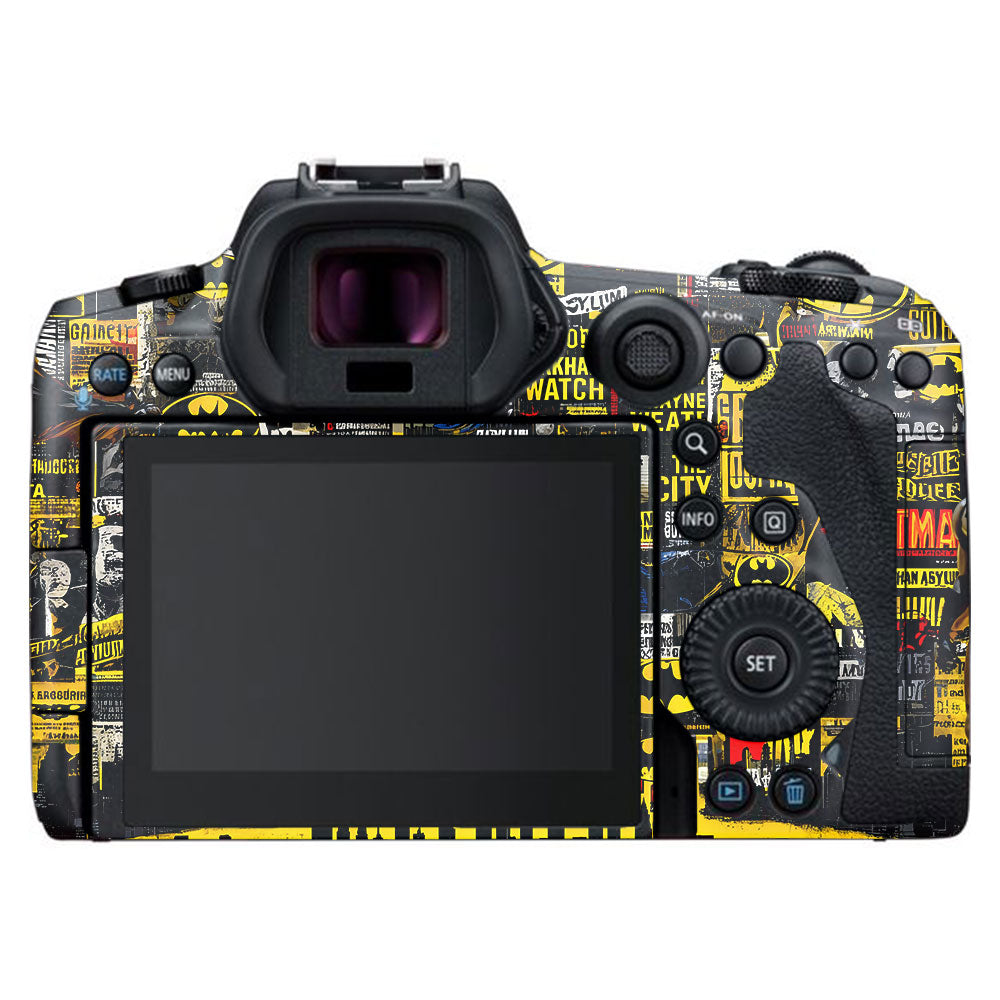 Batman Collage Canon EOS R5 Camera Skin