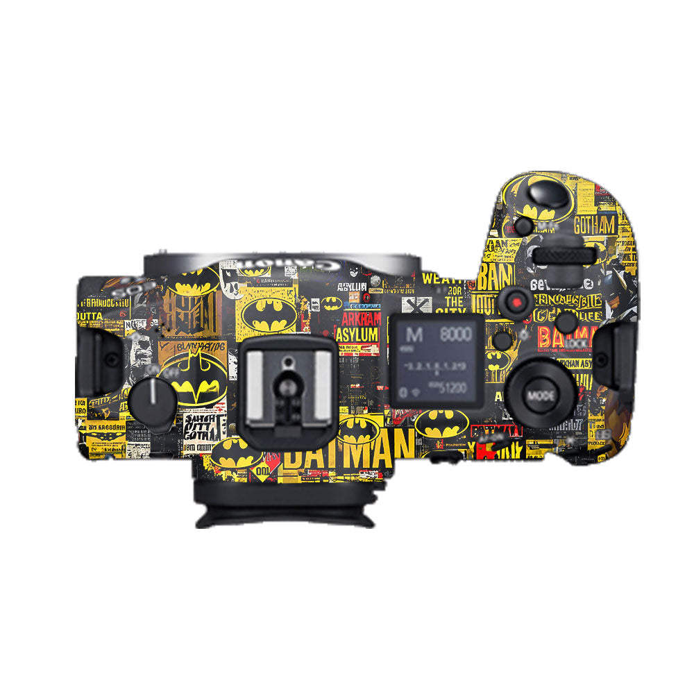 Batman Collage Canon EOS R5 Camera Skin