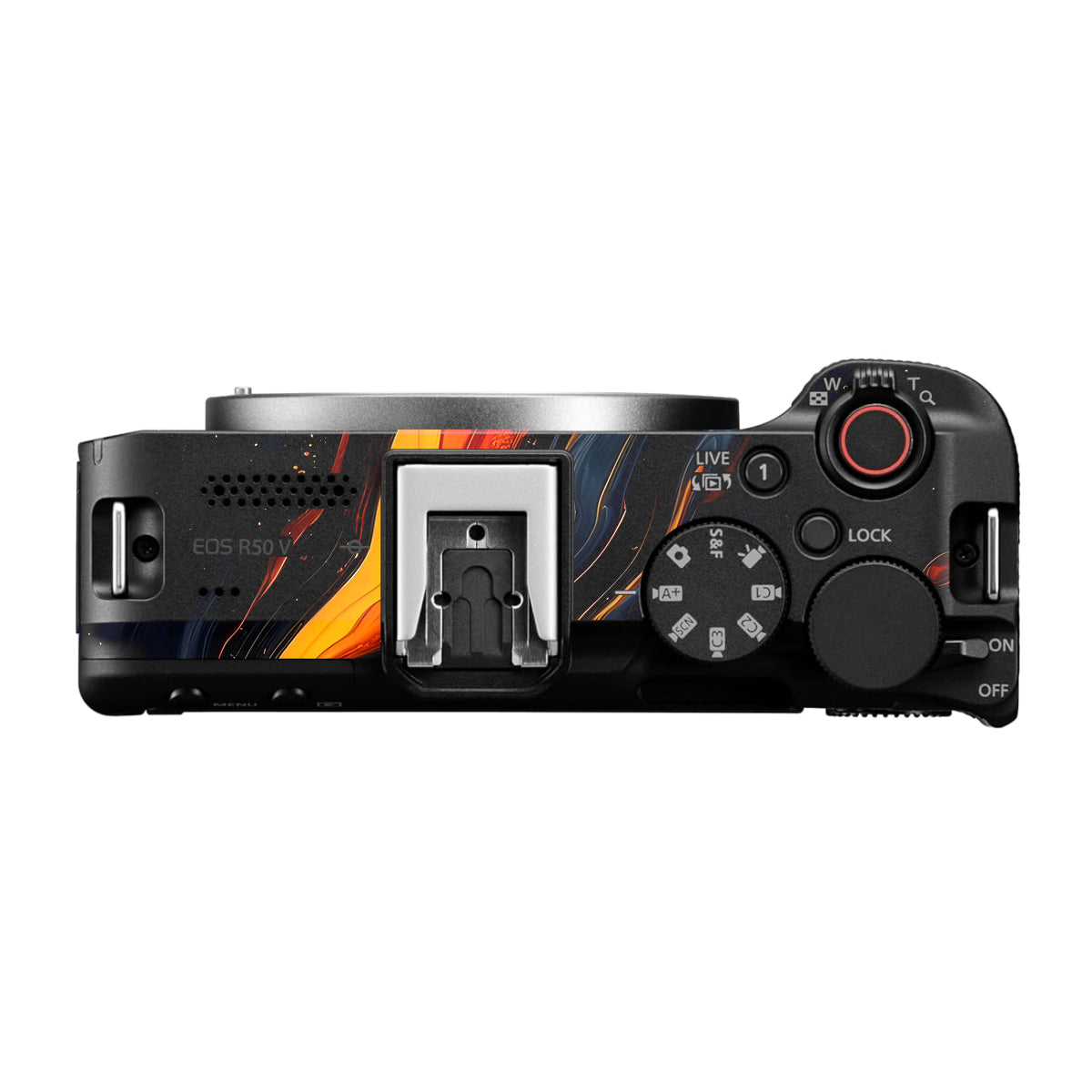 Lava Marble Canon EOS R50V Camera Skin