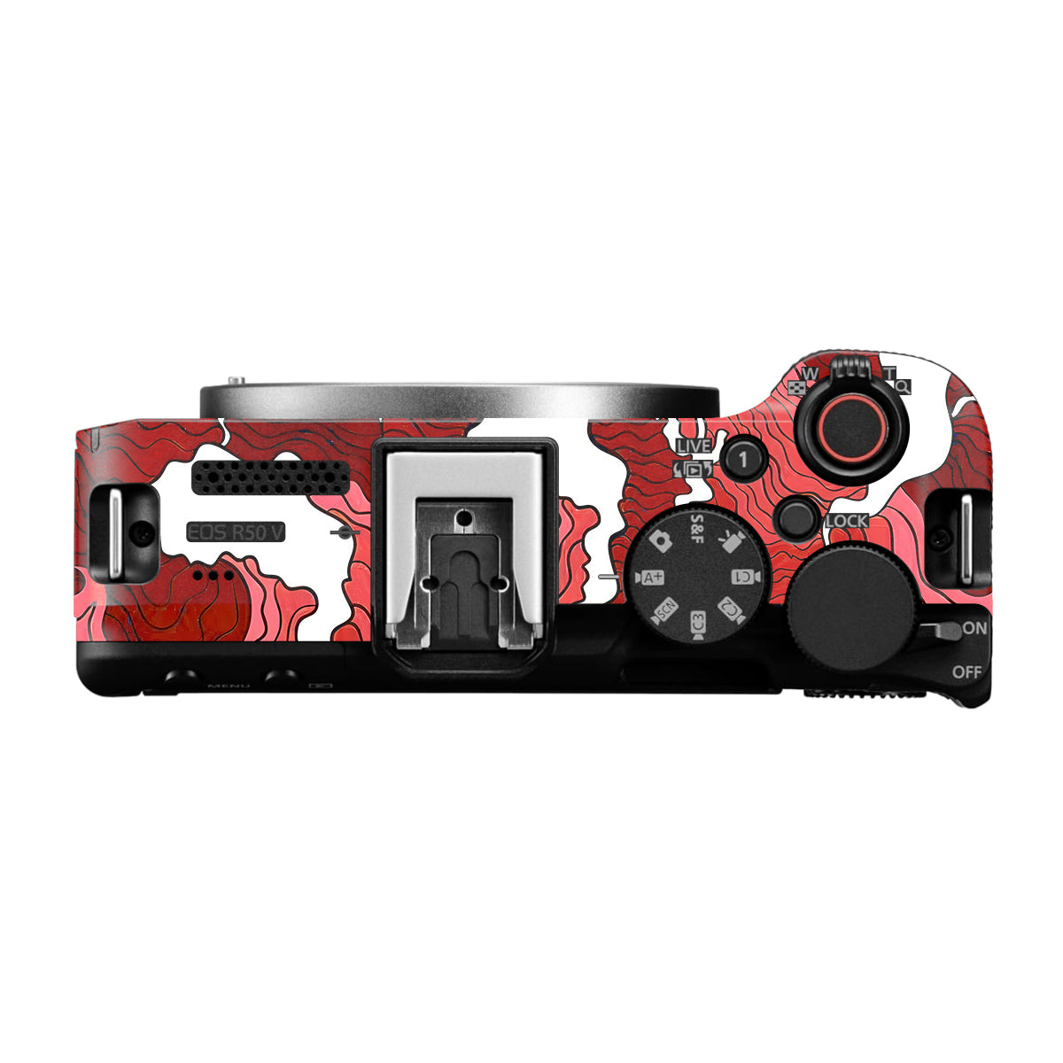 Cherry Waves Canon EOS R50V Camera Skin