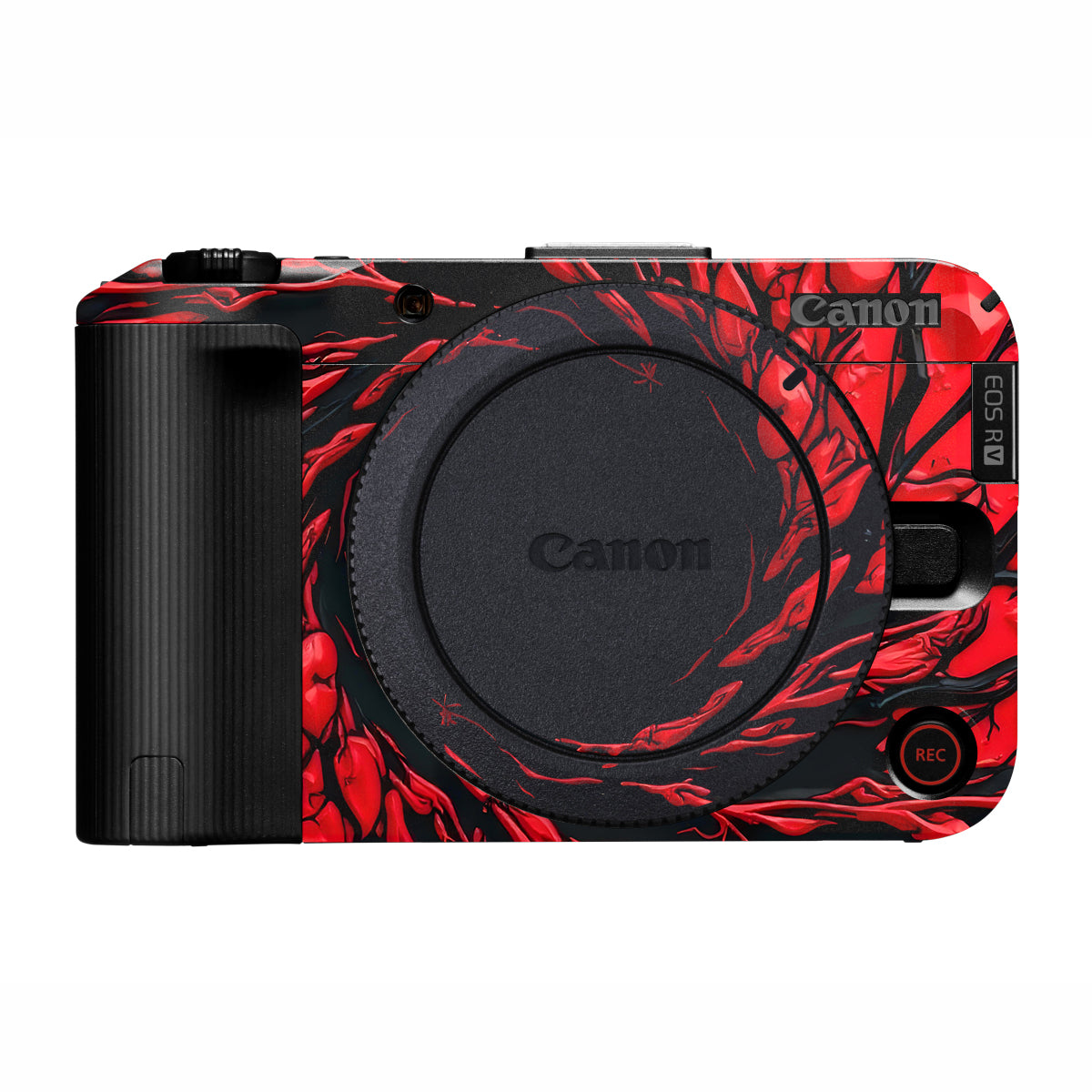 Venom Red Canon EOS R50V Camera Skin