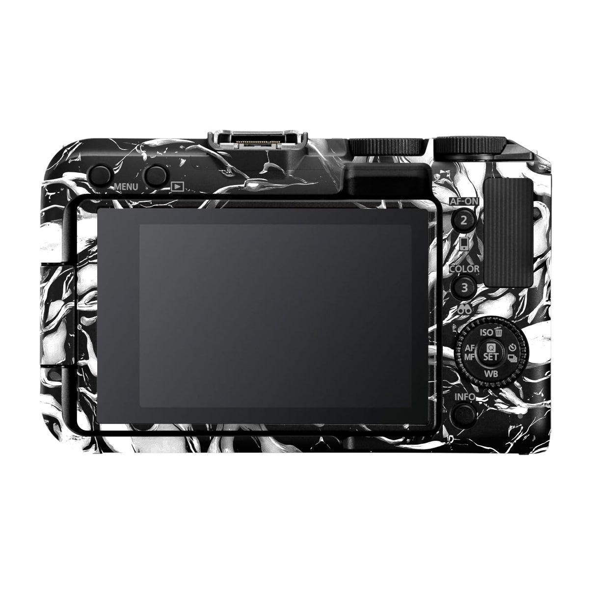 Venom Black Canon EOS R50V Camera Skin