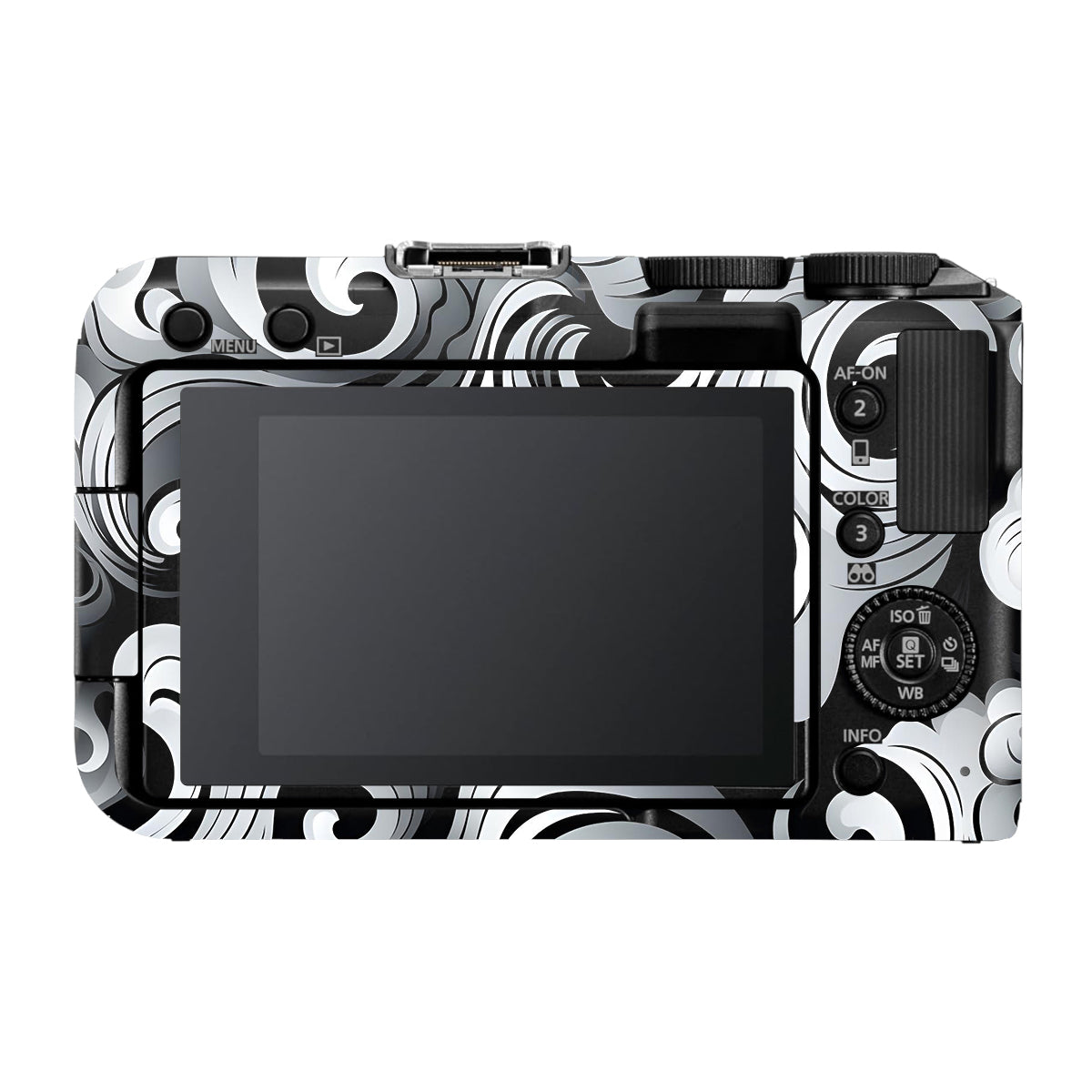 Smoke Swirl Canon EOS R50V Camera Skin