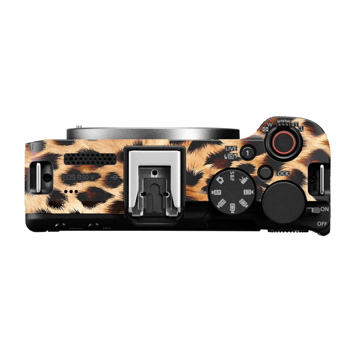 Classic Leopard Spots Canon EOS R50V Camera Skin