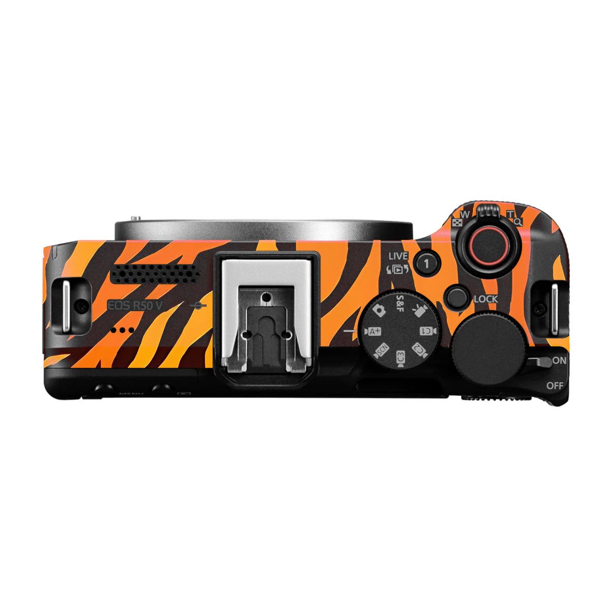 Wild Tiger Stripes Canon EOS R50V Camera Skin