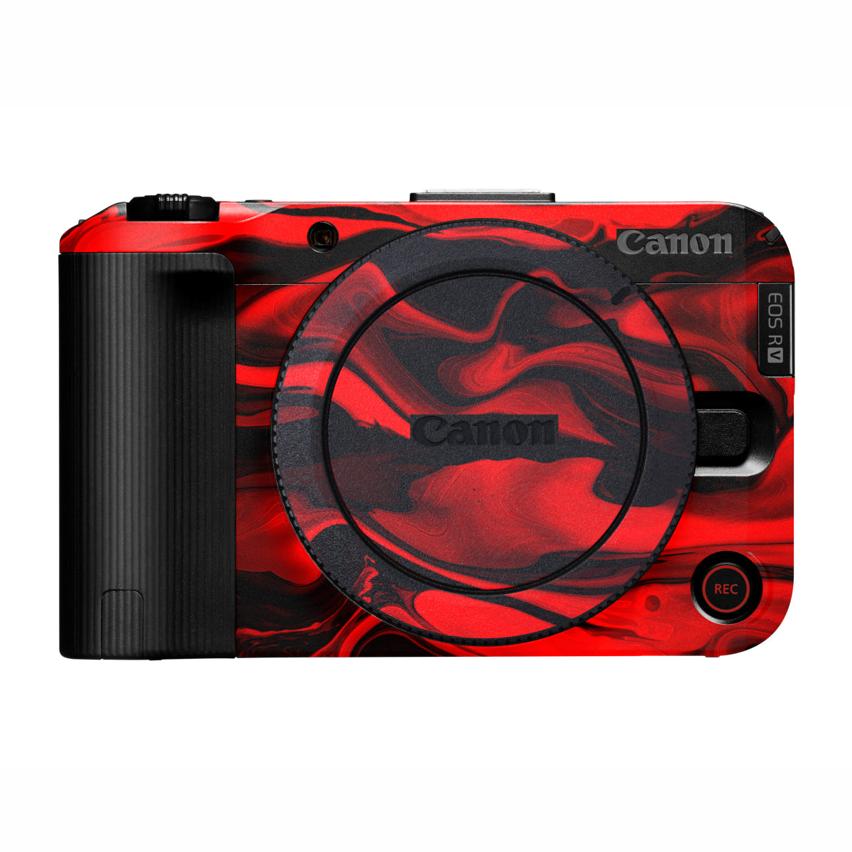 Red Lava Flow Canon EOS R50V Camera Skin