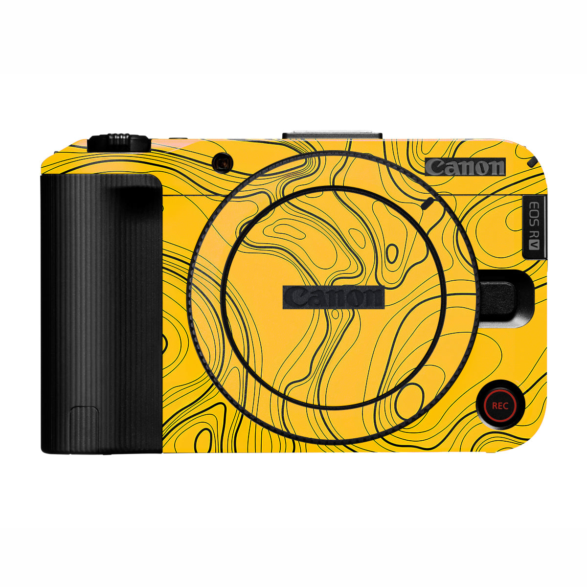 Topographic Map Pattern Canon EOS R50V Camera Skin