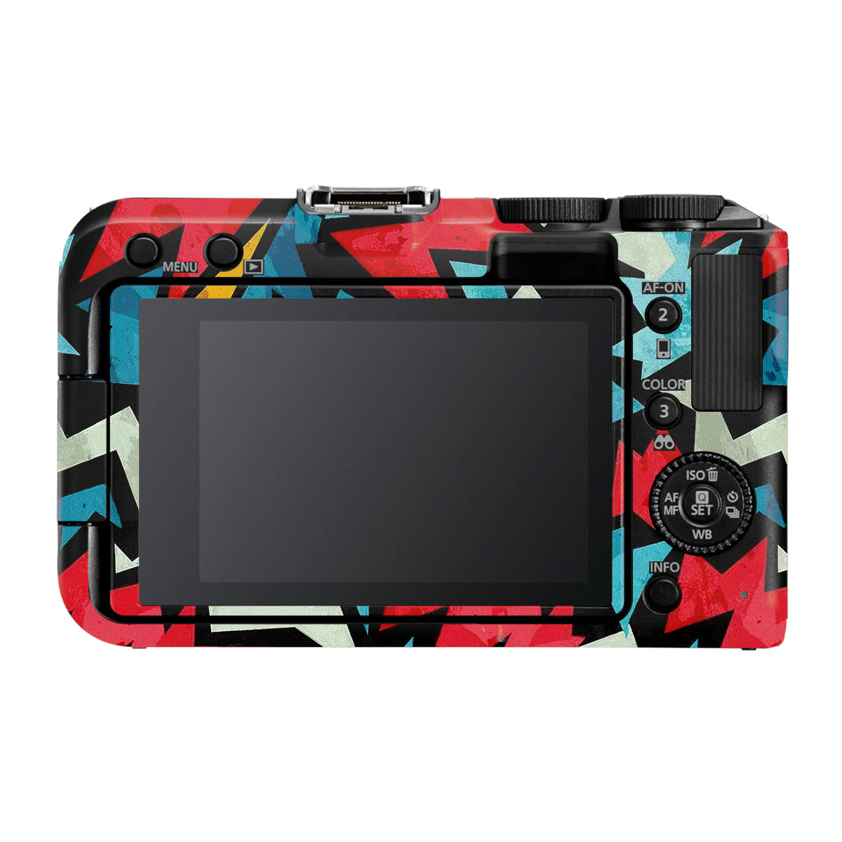 Pop Art Lightning Canon EOS R50V Camera Skin