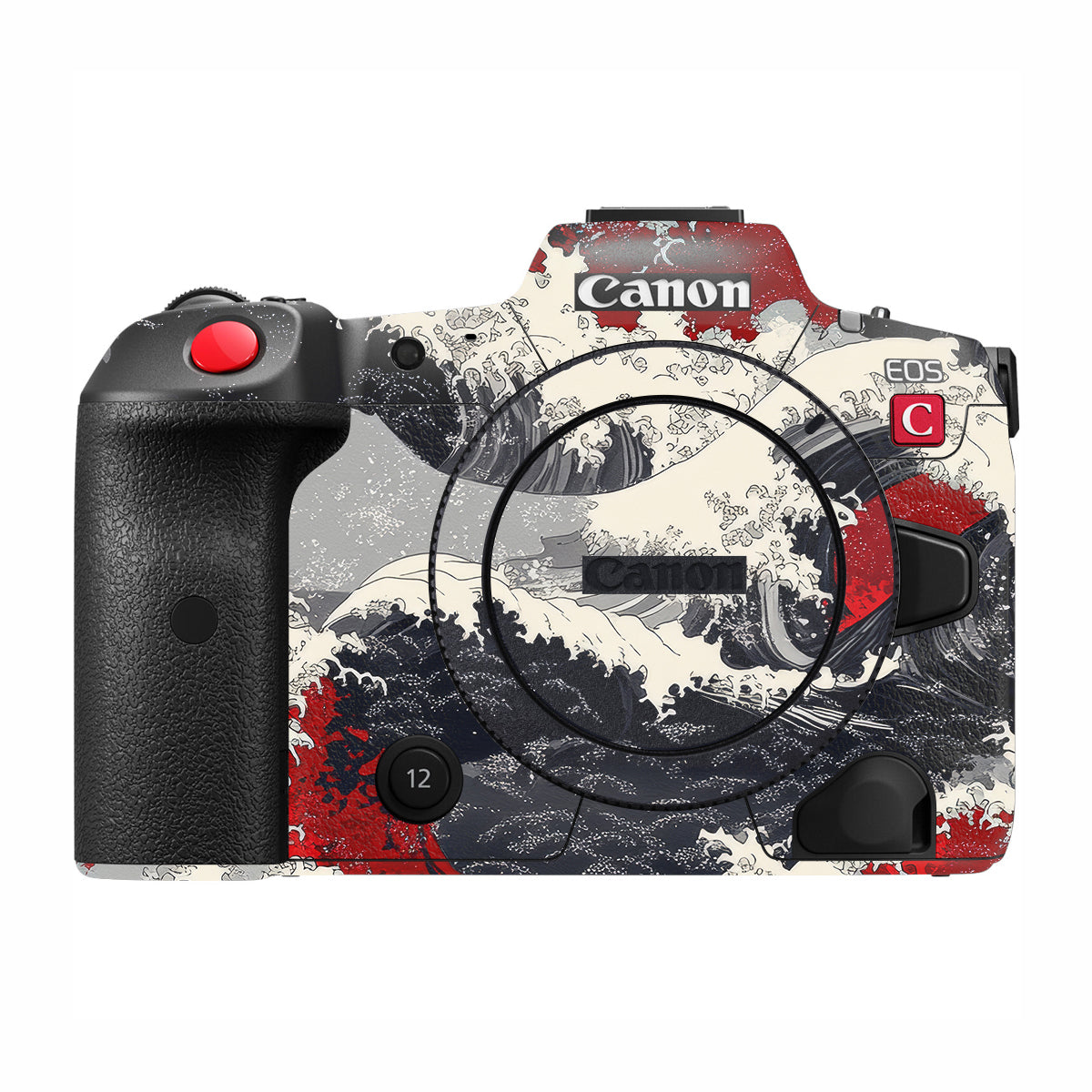 Abstract Waves Canon EOS R5 C Camera Skin