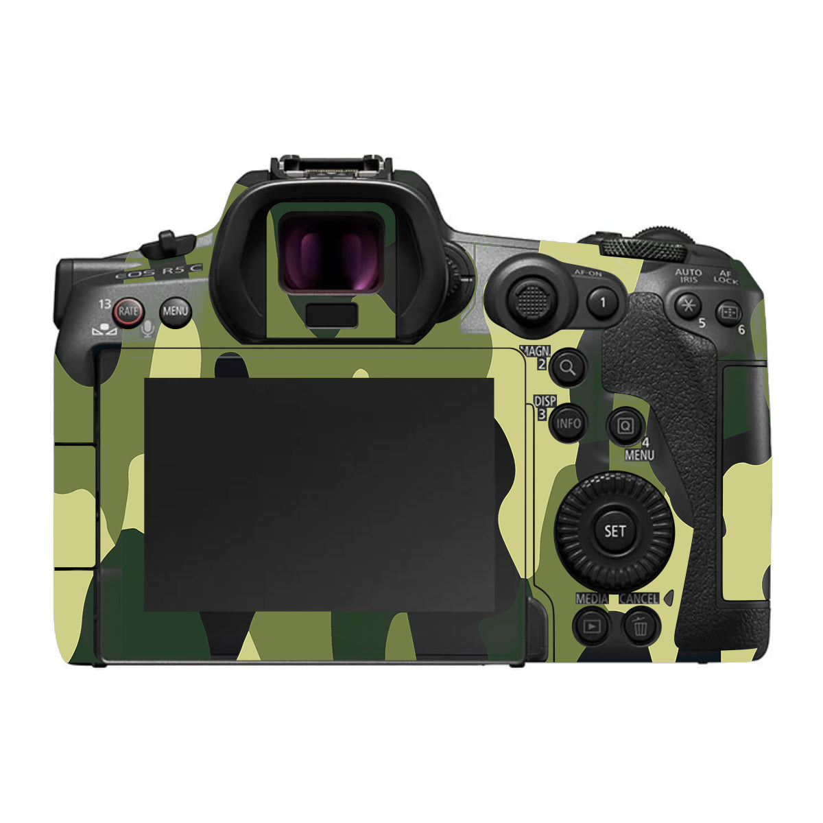 Forest Green Camo Canon EOS R5 C Camera Skin