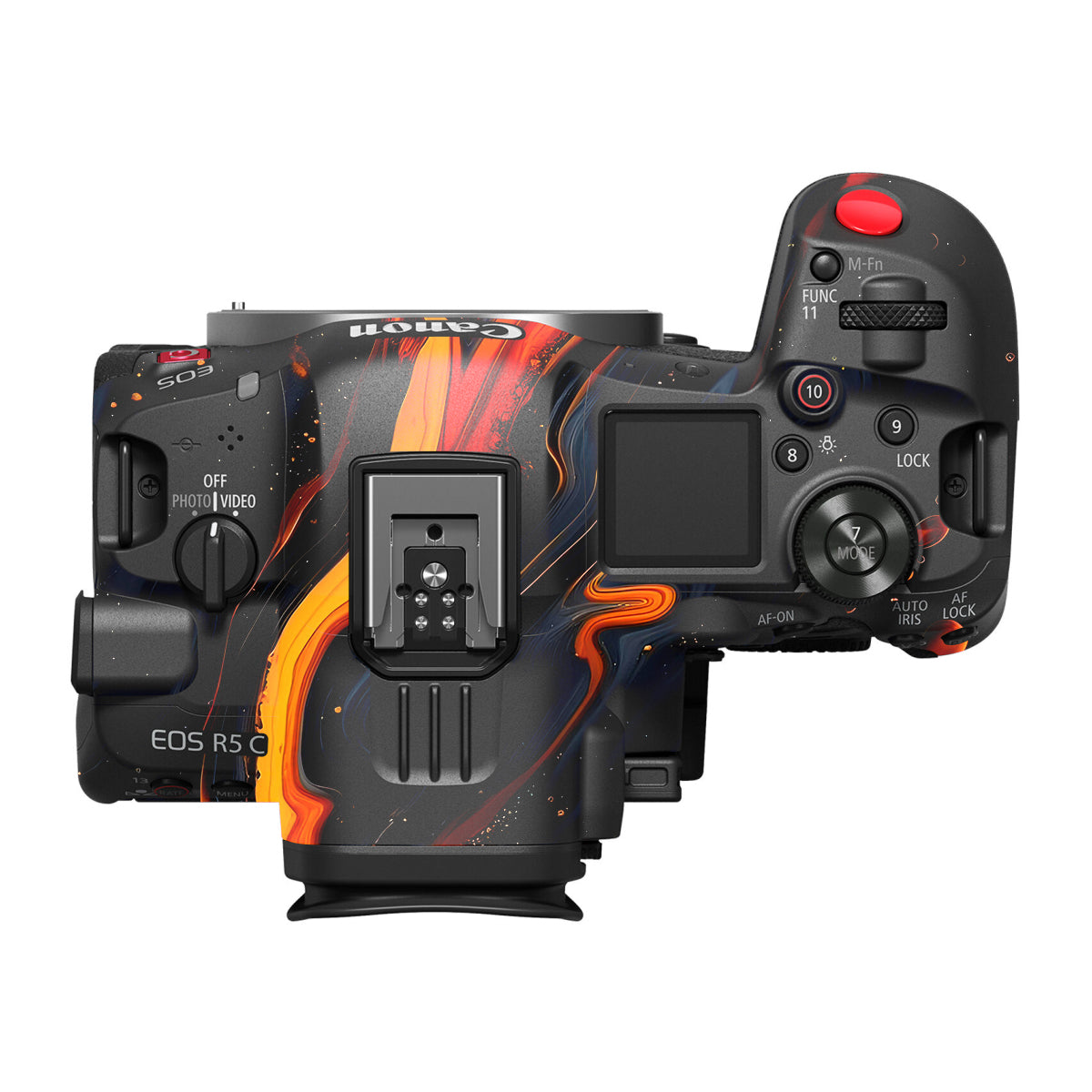 Lava Marble Canon EOS R5 C Camera Skin