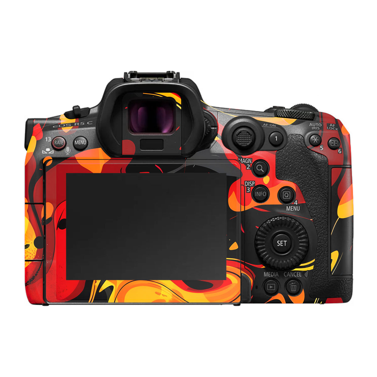 Lava Burst Canon EOS R5 C Camera Skin