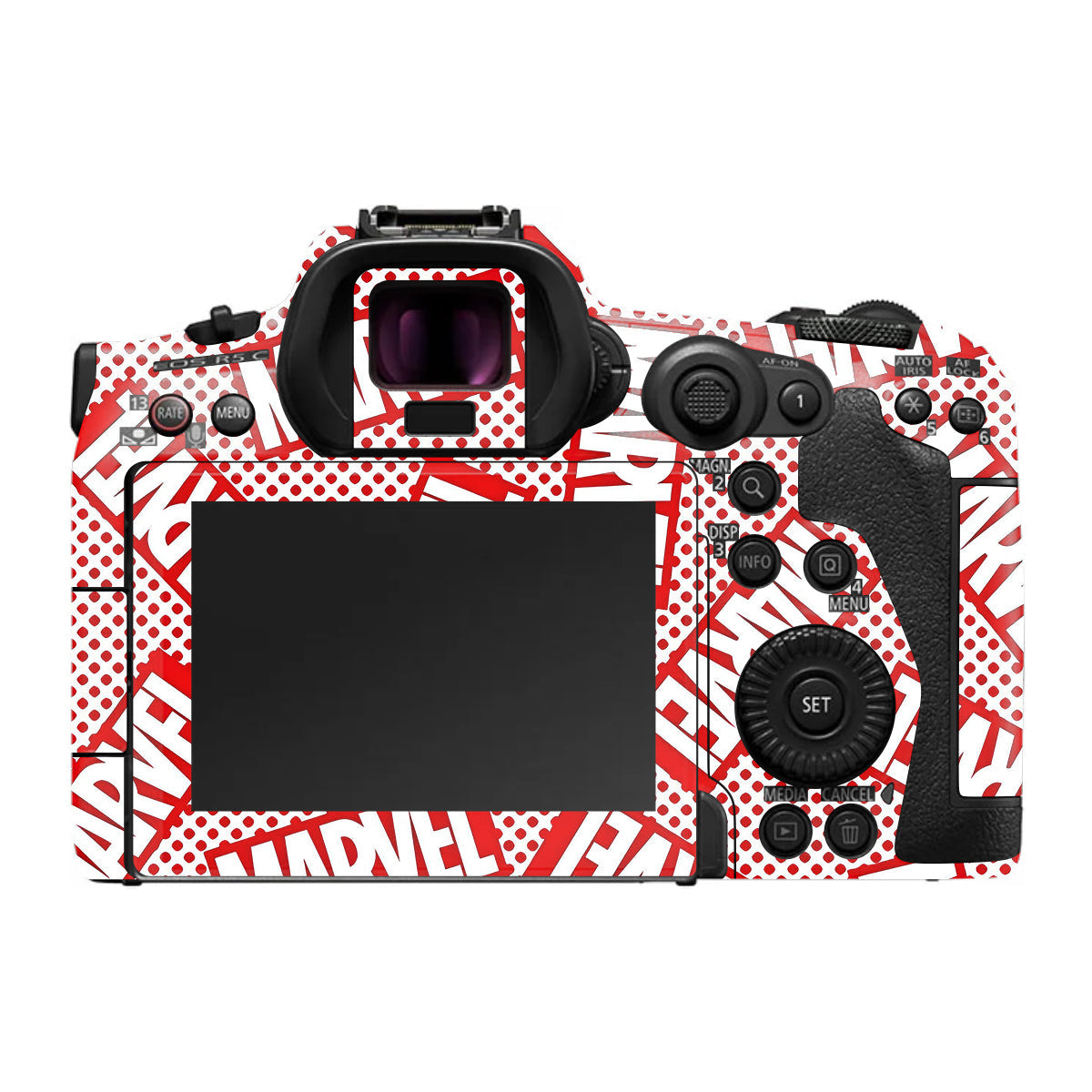Marvel Comics Canon EOS R5 C Camera Skin