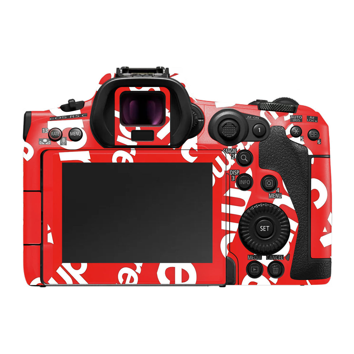 Supreme Red Canon EOS R5 C Camera Skin