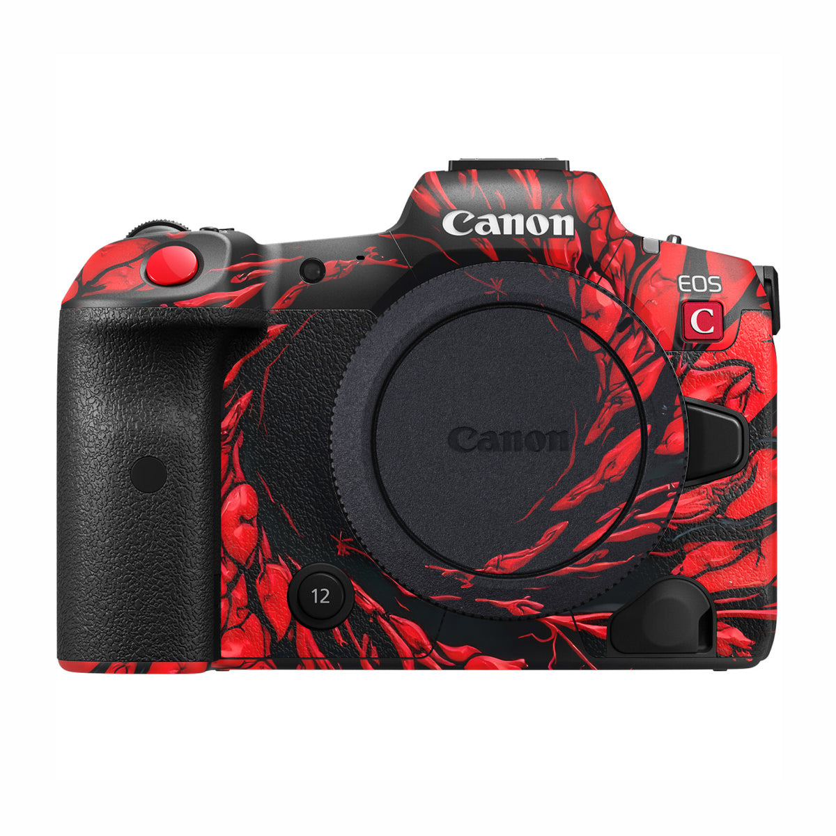 Venom Red Canon EOS R5 C Camera Skin