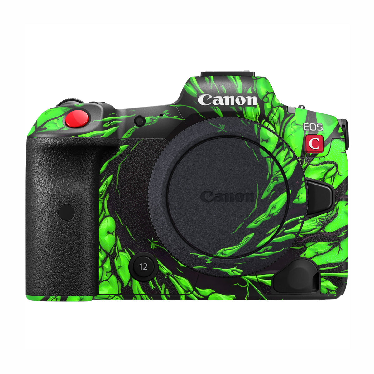 Venom Green Canon EOS R5 C Camera Skin
