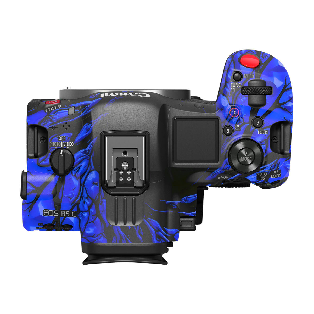 Venom Blue Canon EOS R5 C Camera Skin