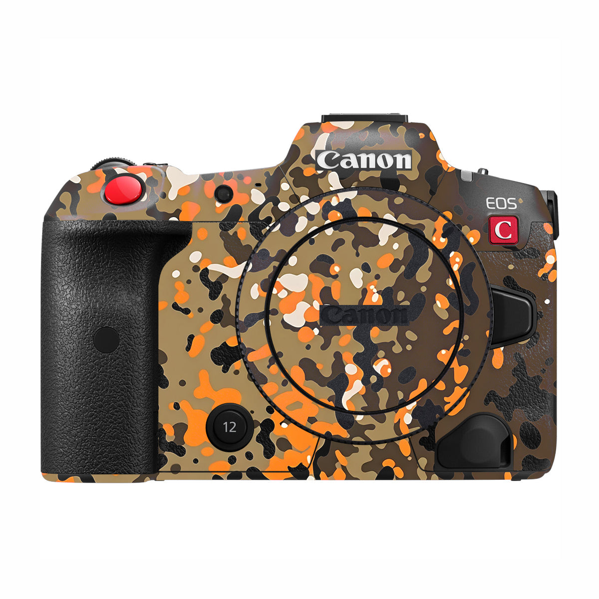 Orange Brown Spot  Canon EOS R5 C Camera Skin