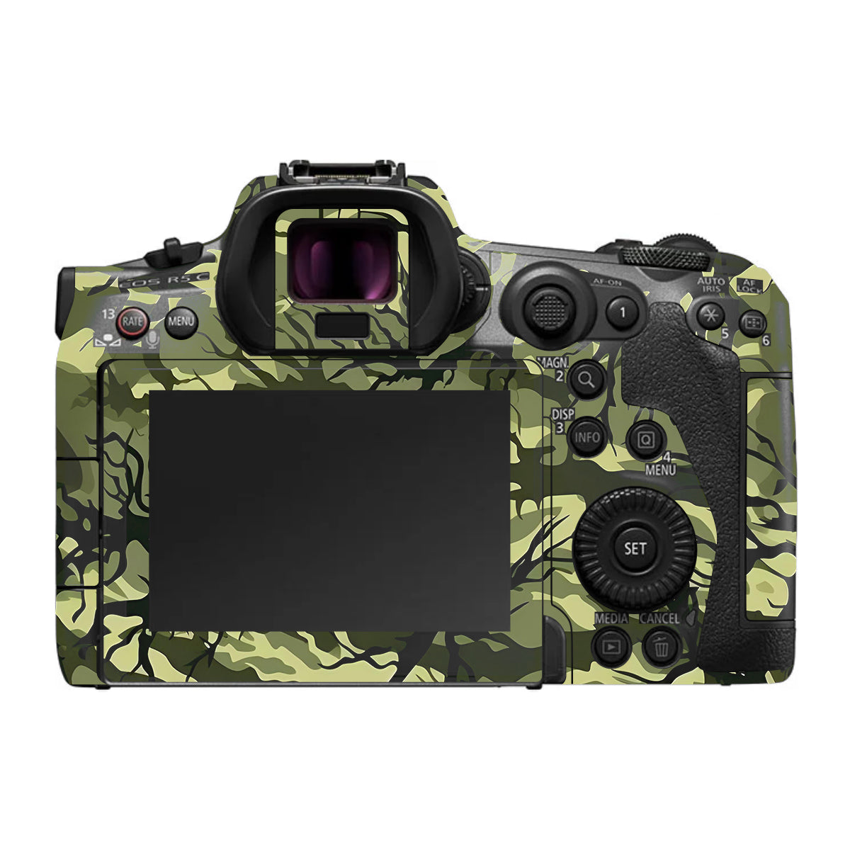 Green Tangled Vines Canon EOS R5 C Camera Skin