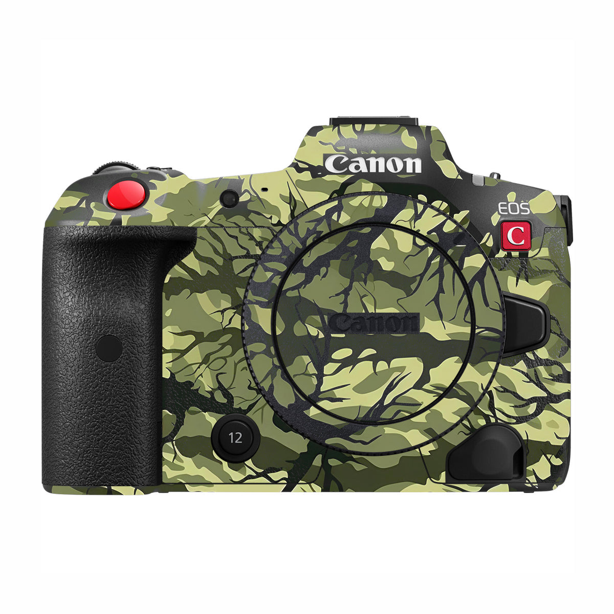 Green Tangled Vines Canon EOS R5 C Camera Skin