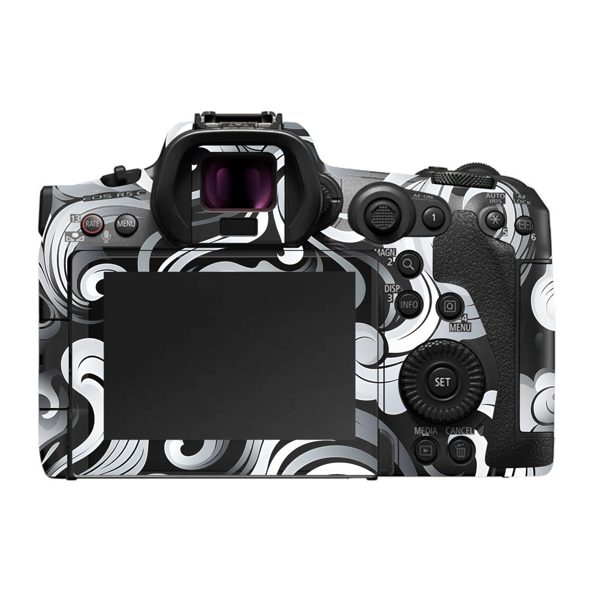 Smoke Swirl Canon EOS R5 C Camera Skin