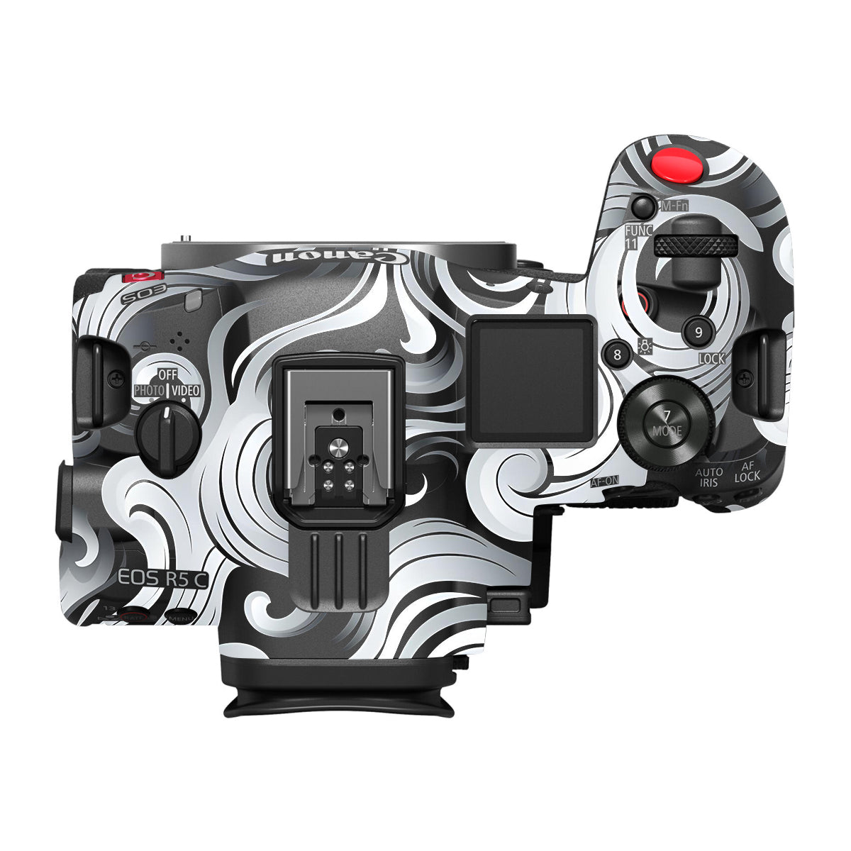 Smoke Swirl Canon EOS R5 C Camera Skin