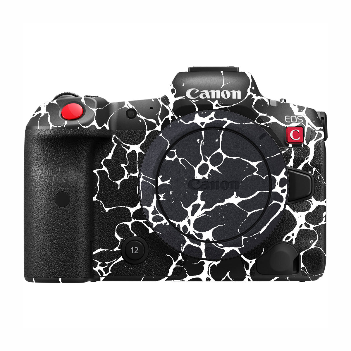 White Web Canon EOS R5 C Camera Skin